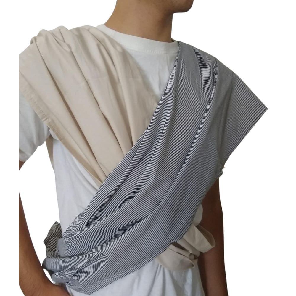 Fastsling Canguru Piêpaô Fast Sling Listras + Marfim P