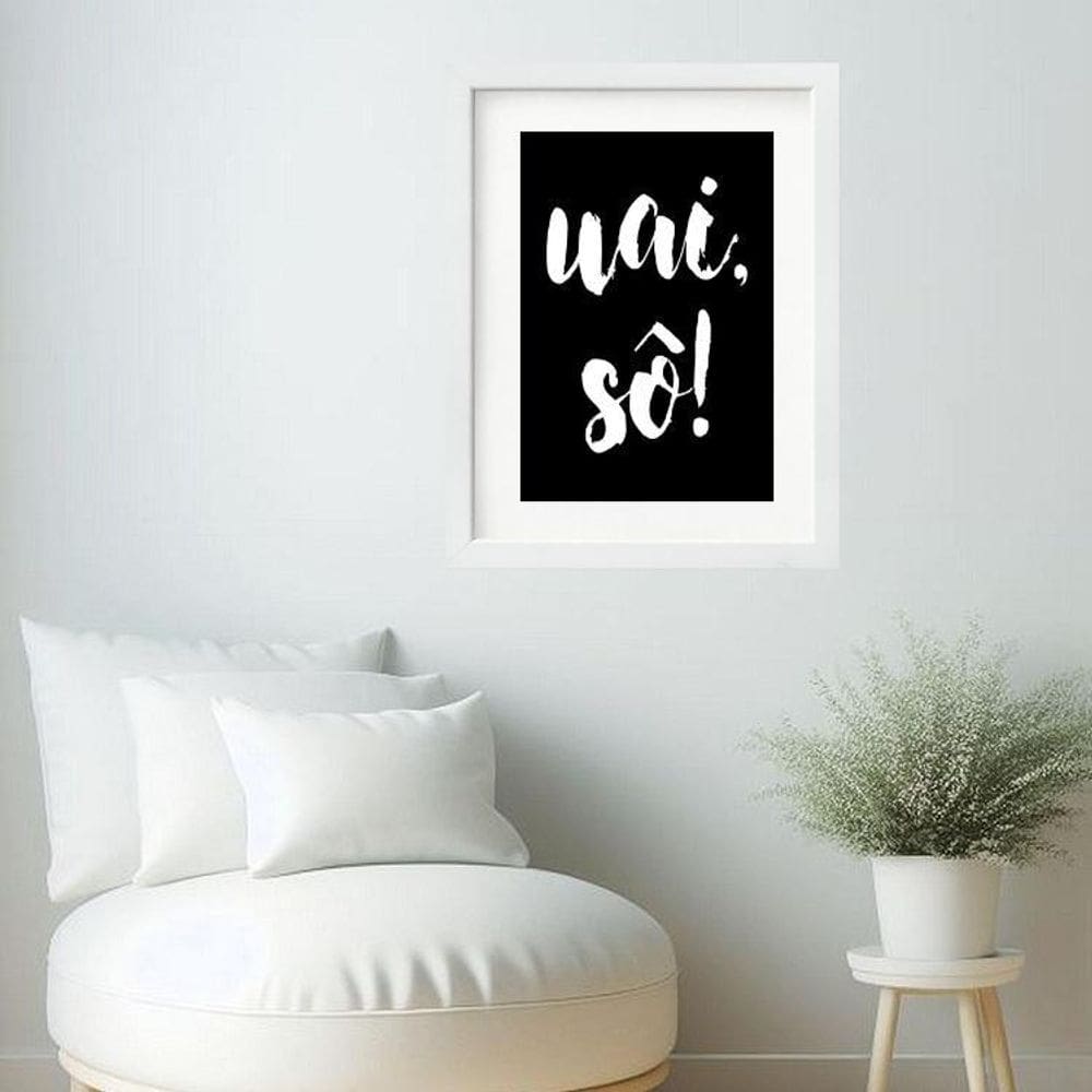 Quadro Gíria De Mineiro- 60X48Cm