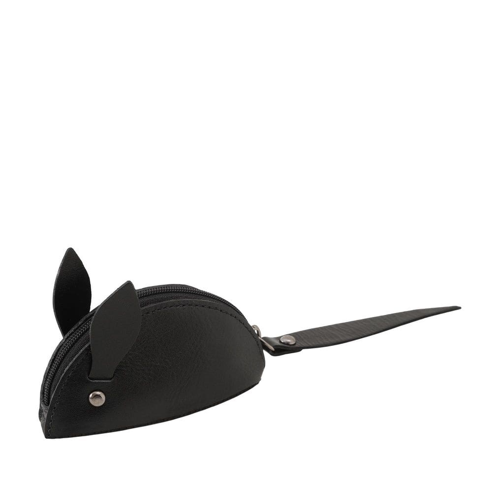 Porta-Moedas De Couro Bovino Mariart Ratinho