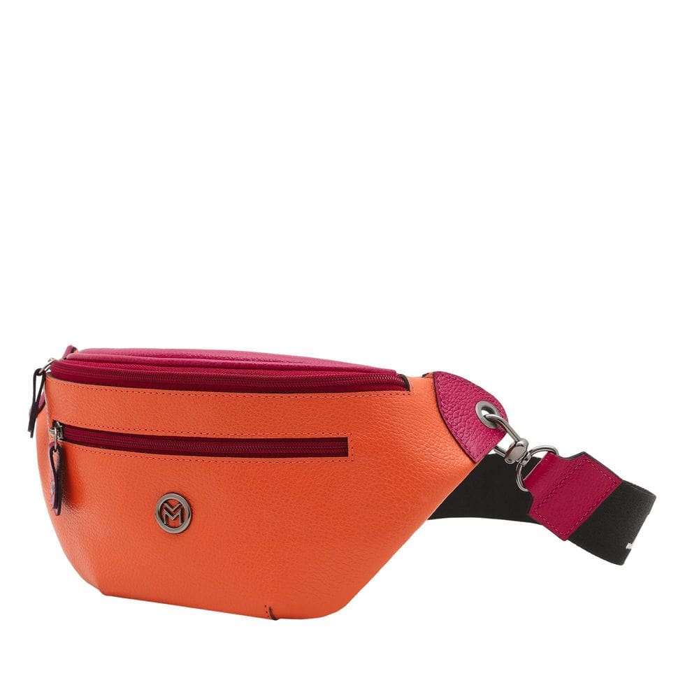 Pochete De Couro Feminina Com Bolso Mariart Dani