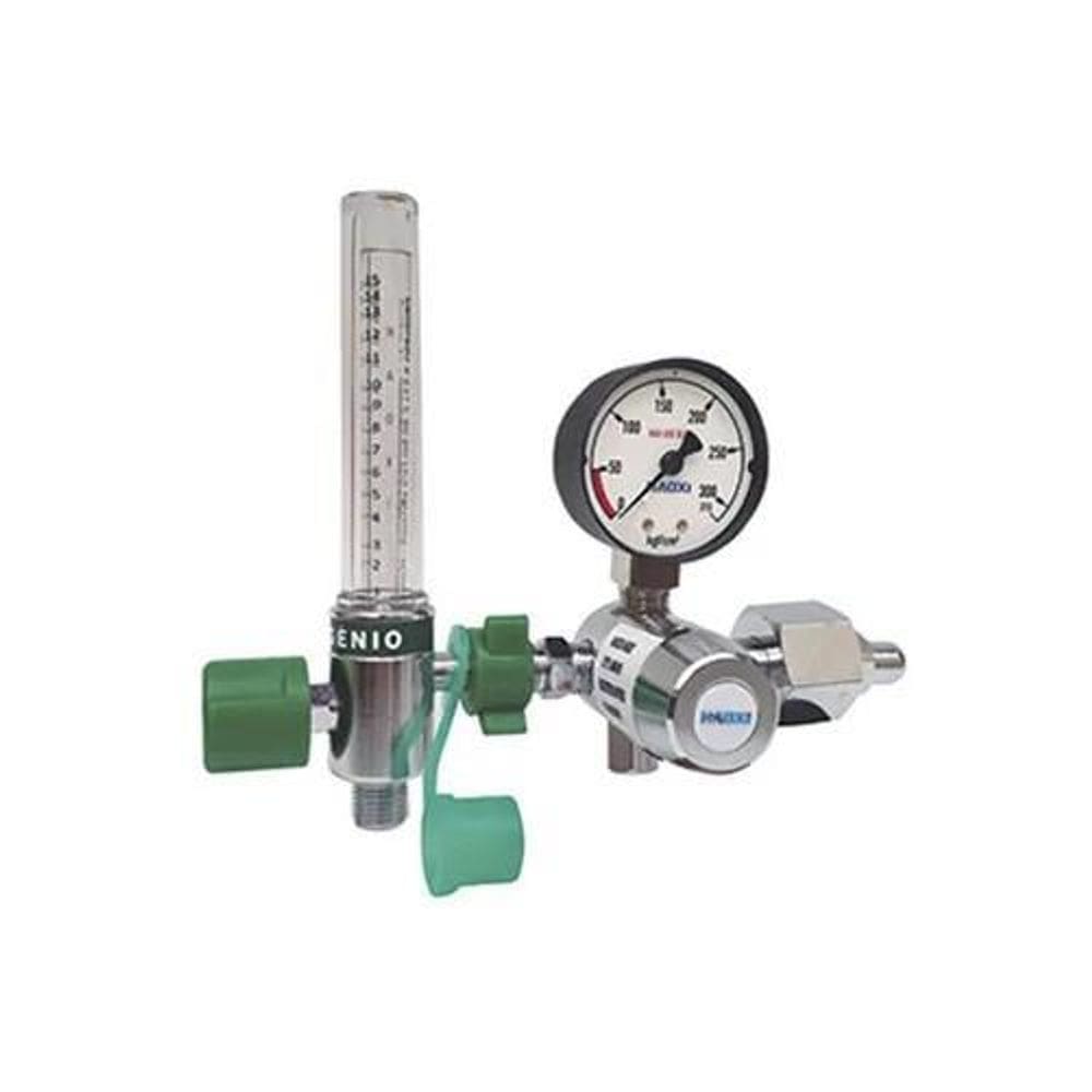 Valvula Regu/Pres Haoxi P/Cili De Oxi Com Fluxometro 0 - 15