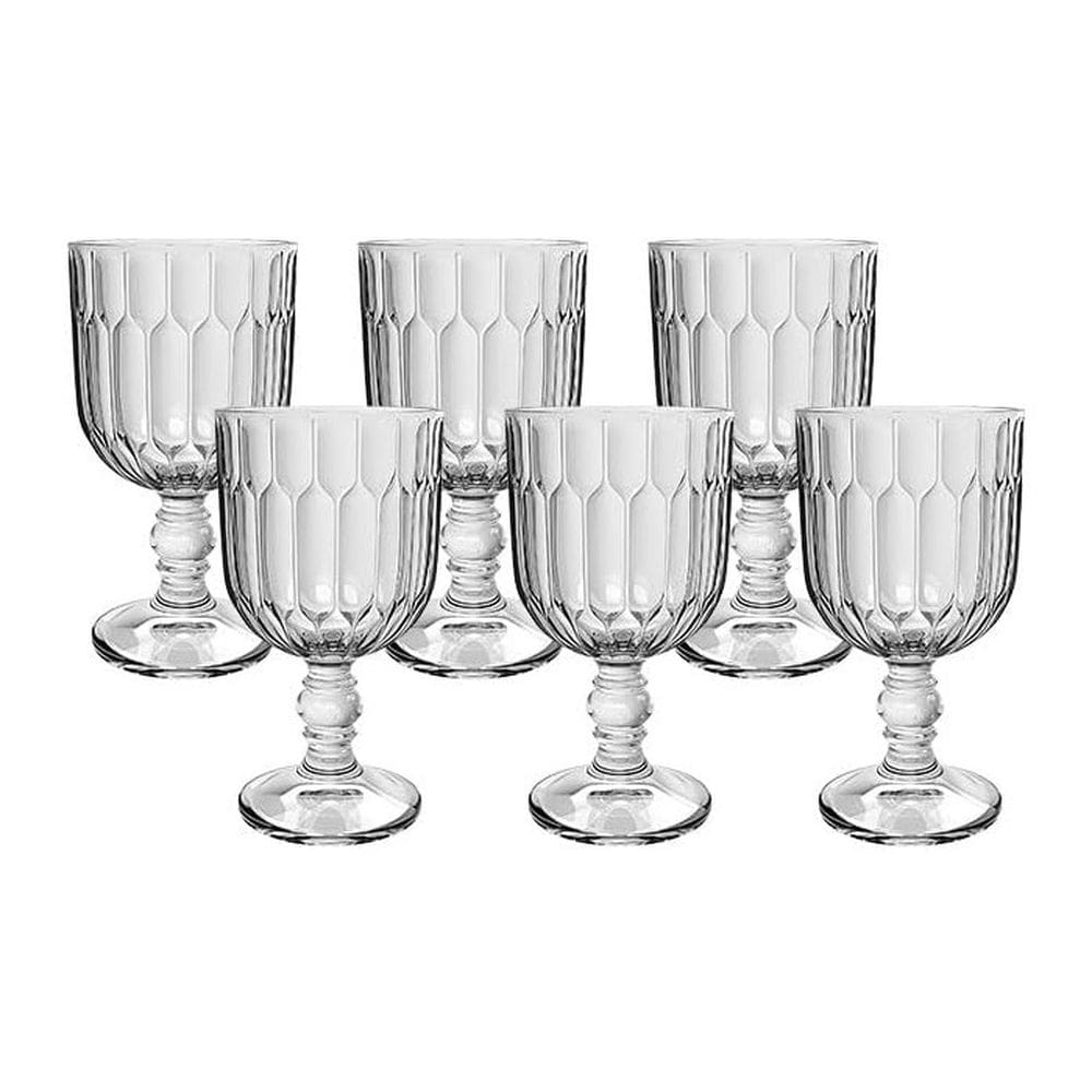 Jogo de Taças Majestic Clear 340ml - 6 Peças - Mimo Style