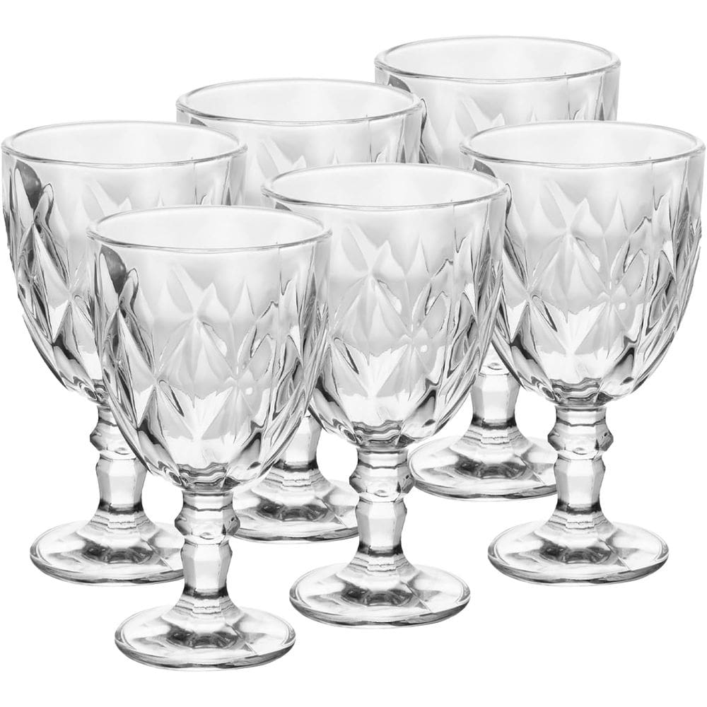 Jogo com 6 Taças para Vinho Vitral Verre 240ml - Mimo Style