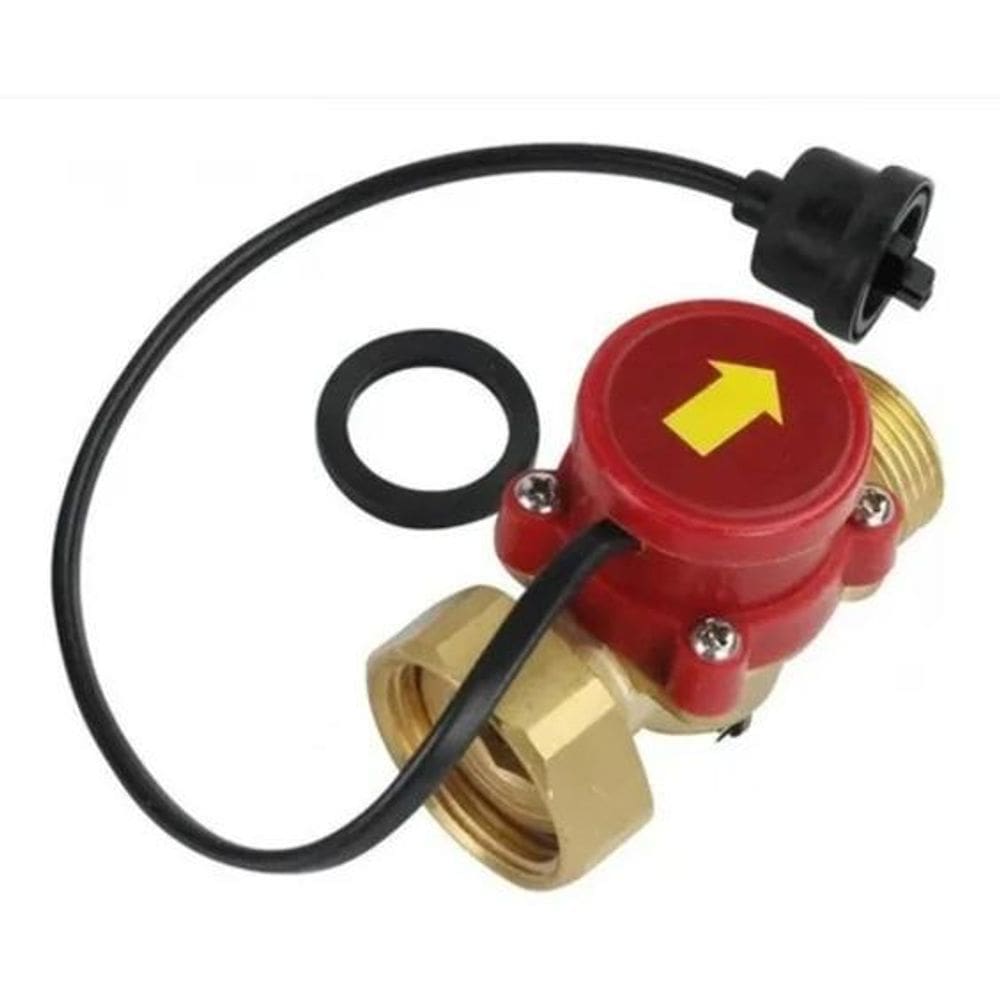 Kit C 2 Chave Fluxo Fluxostato 3/4Polegada Água Quente E