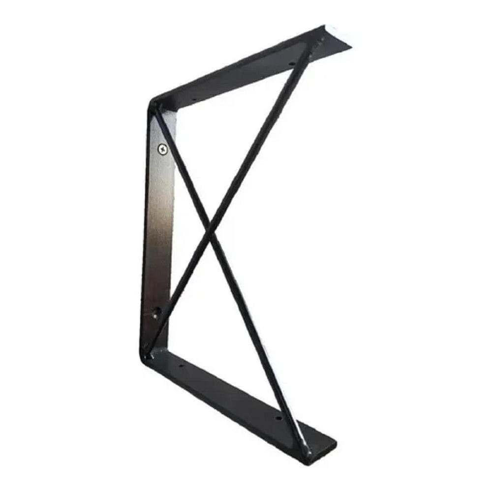 Suporte Nicho Prateleira Ferro Estilo Industrial Parede