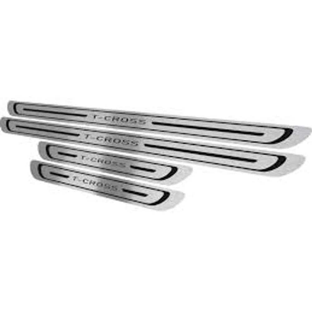 Soleira Baixo Relevo Em Aço Inox T-Cross