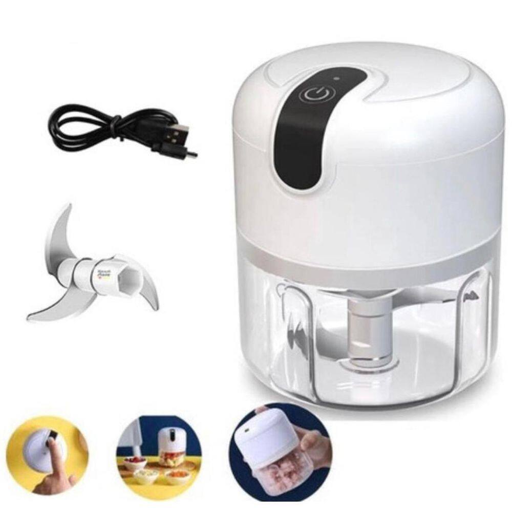 Triturador Elétrico Portátil Para Alimentos 250Ml