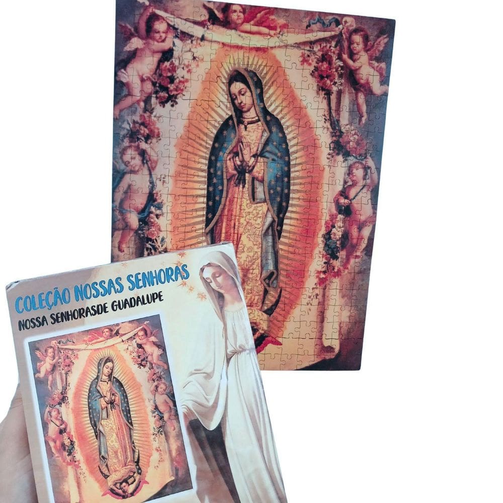 Quebra-Cabeça Religiosos Nossa Senhora Guadalupe 300 Peças