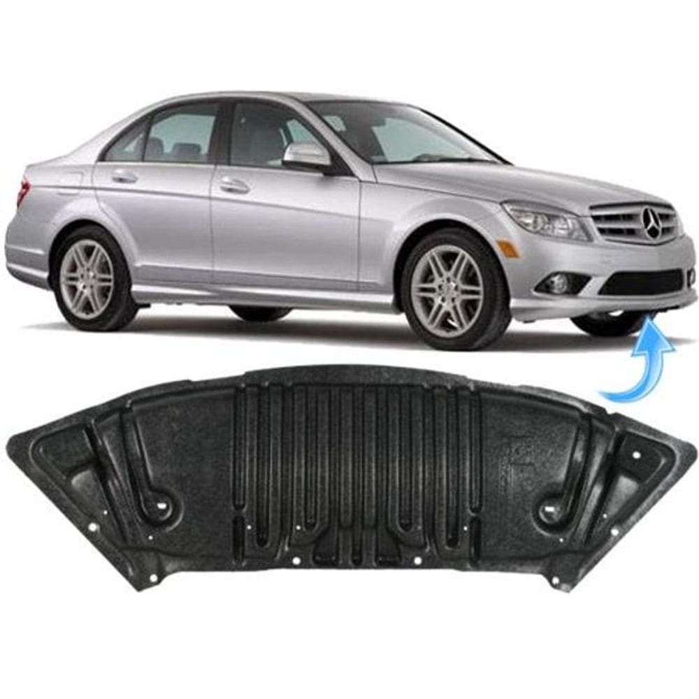 Protetor Carter Frontal Mercedes C180 C200 C280 2007 À 2014