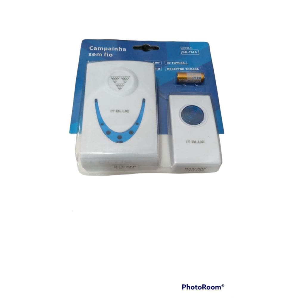 Campainha Sem Fio It-Blue Sd-174A
