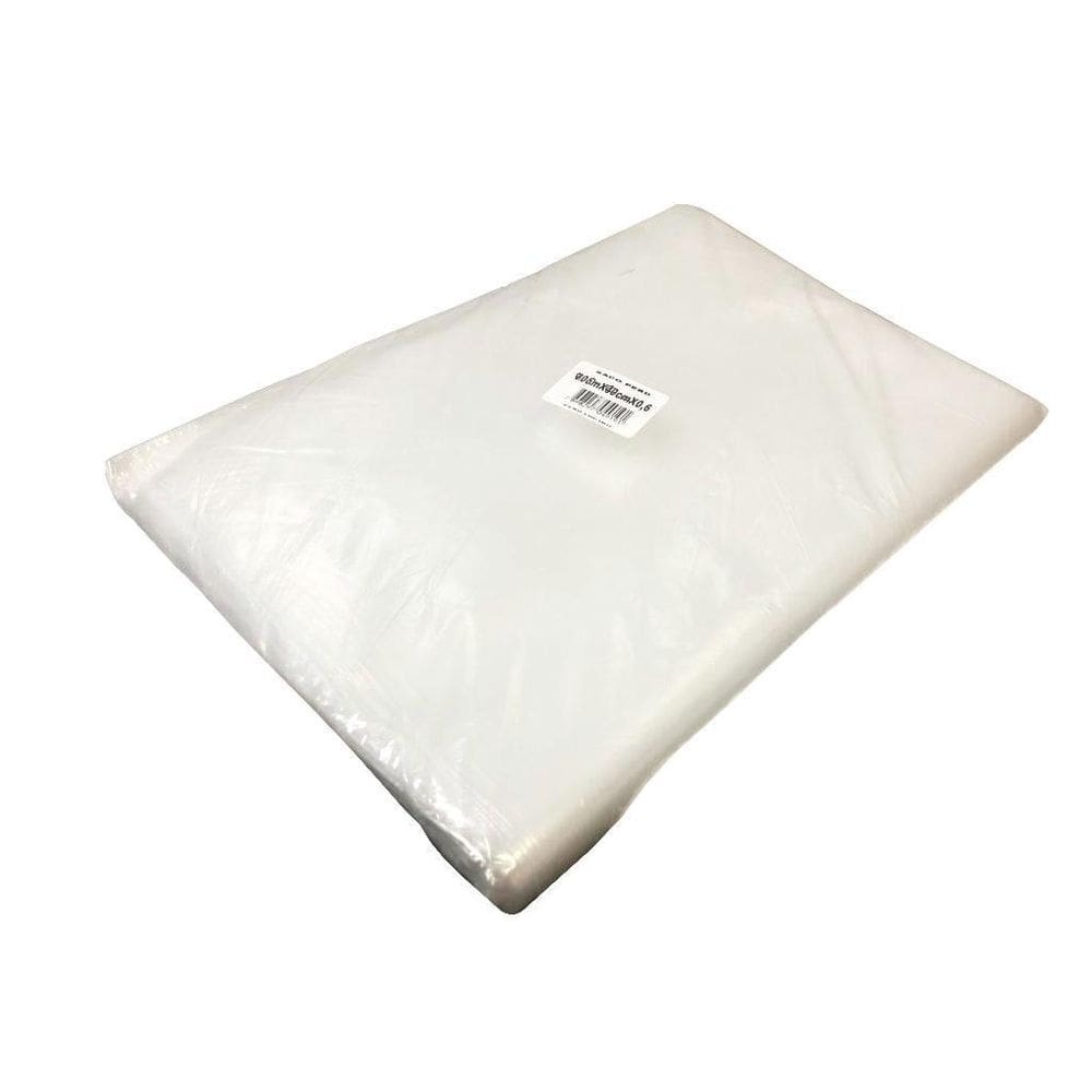 Saco Solto Plástico Transparente Algodão Doce 18X50  1Pct