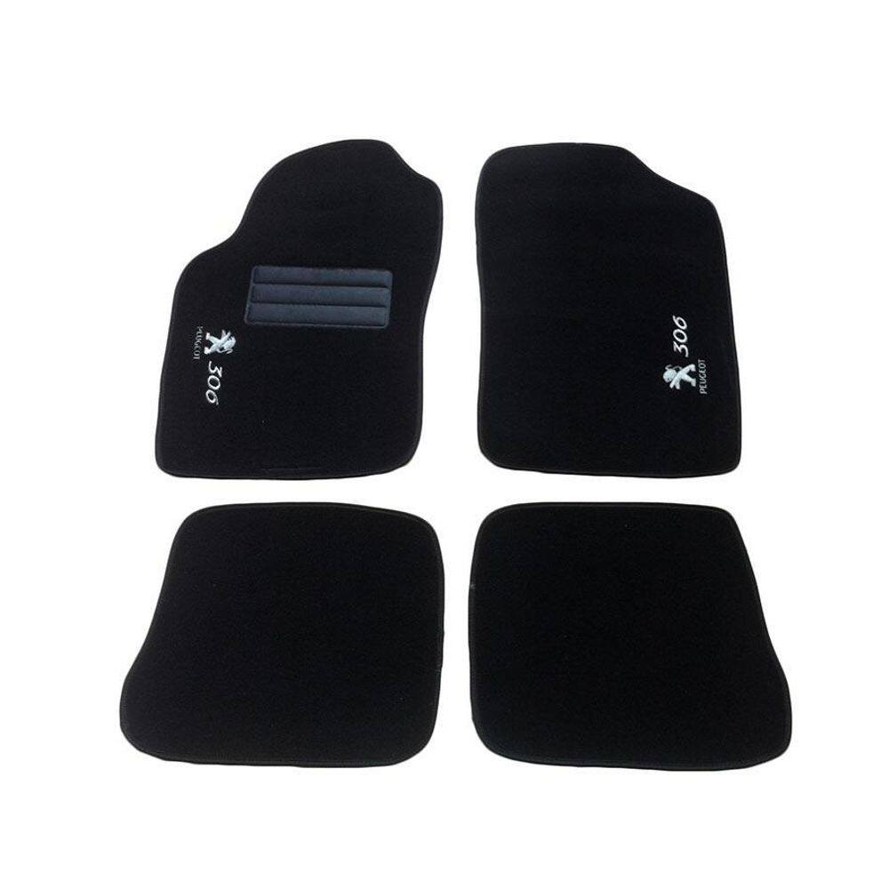 Tapete Automotivo Peugeot 306 2000 Borracha Pvc