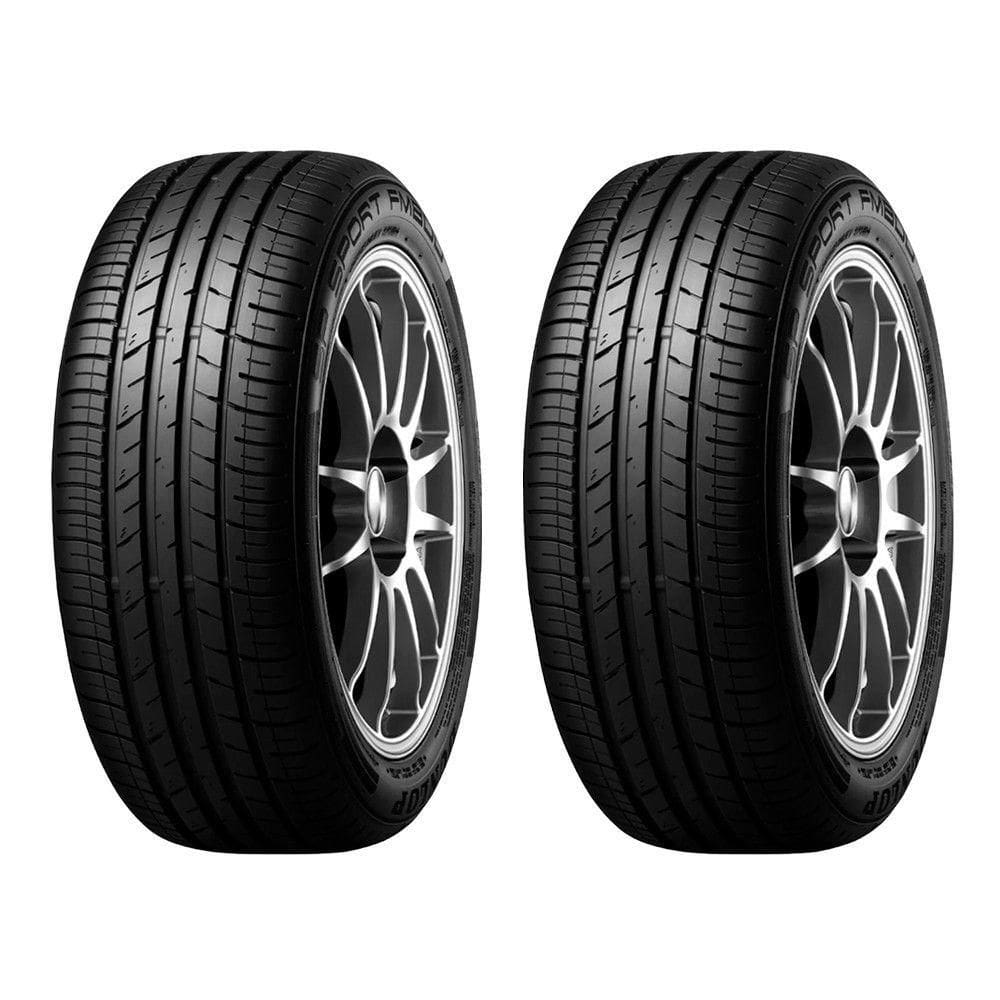 Kit 2 Pneus Dunlop 225/50r17 Sport Fm800 Preto