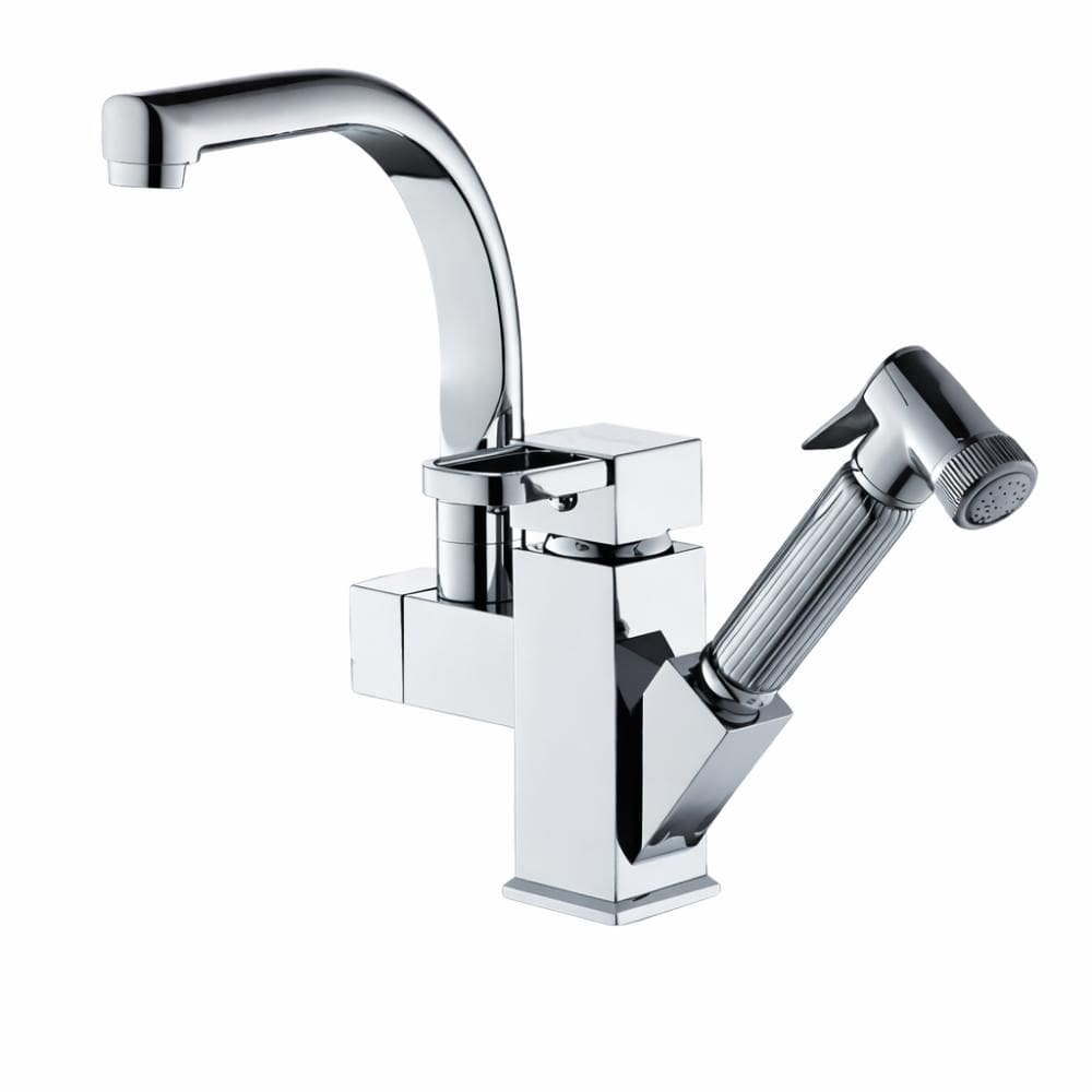 Torneira Gourmet Retrátil com Misturador Loomix P-026