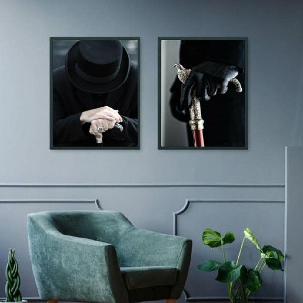 Kit 2 Quadros Tranca Rua Das Almas - Fotos 33X24Cm