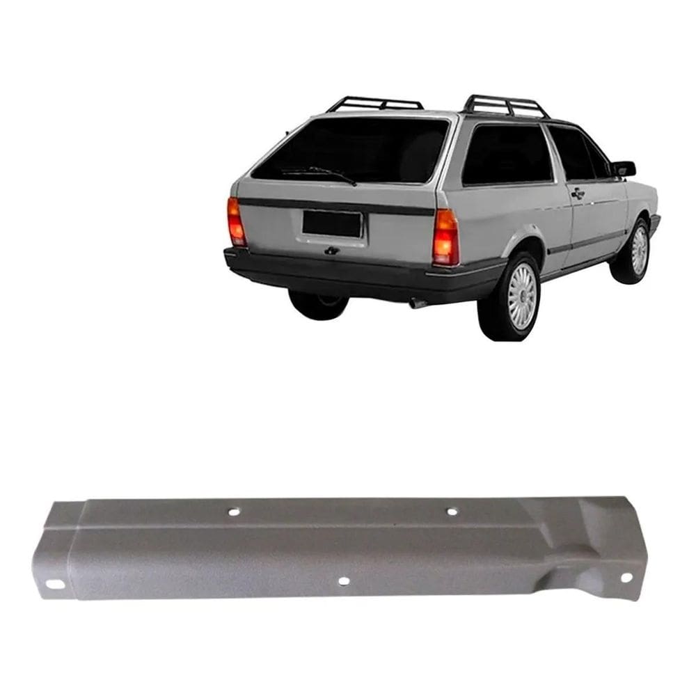 Soleira Traseira Parati G1 Cinza Lateral Direito