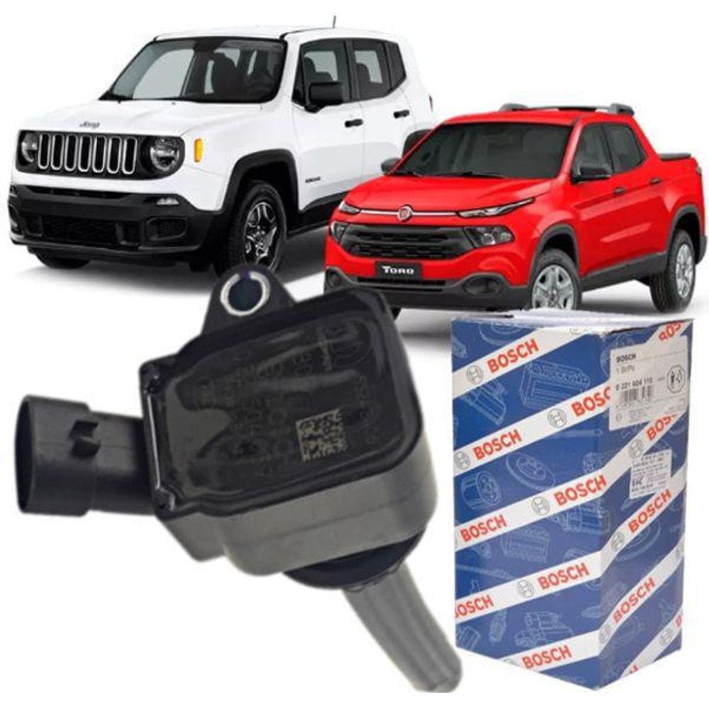 Bobina De Ignição Renegade E Toro 1.8 16V Flex 0221504039
