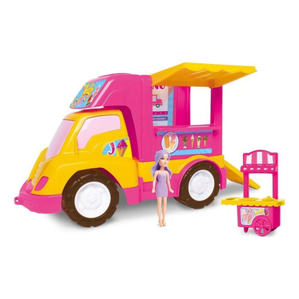 Boneca Judy - Sorveteria Food Truck - Samba Toys
