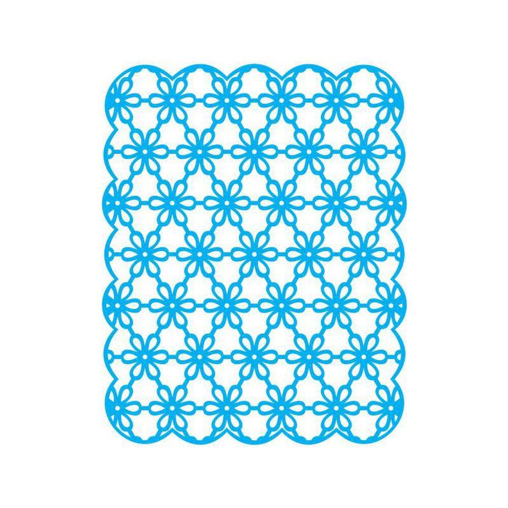 Stencil Tamako Renda Floral - 20X25Cm - Ref 9301