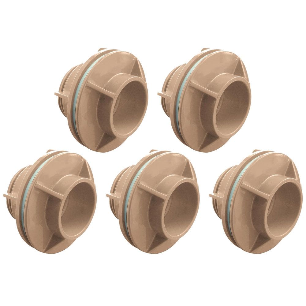 Kit Adaptador Flange Soldável 50Mm X1.1/2 Caixa D`Água C/5