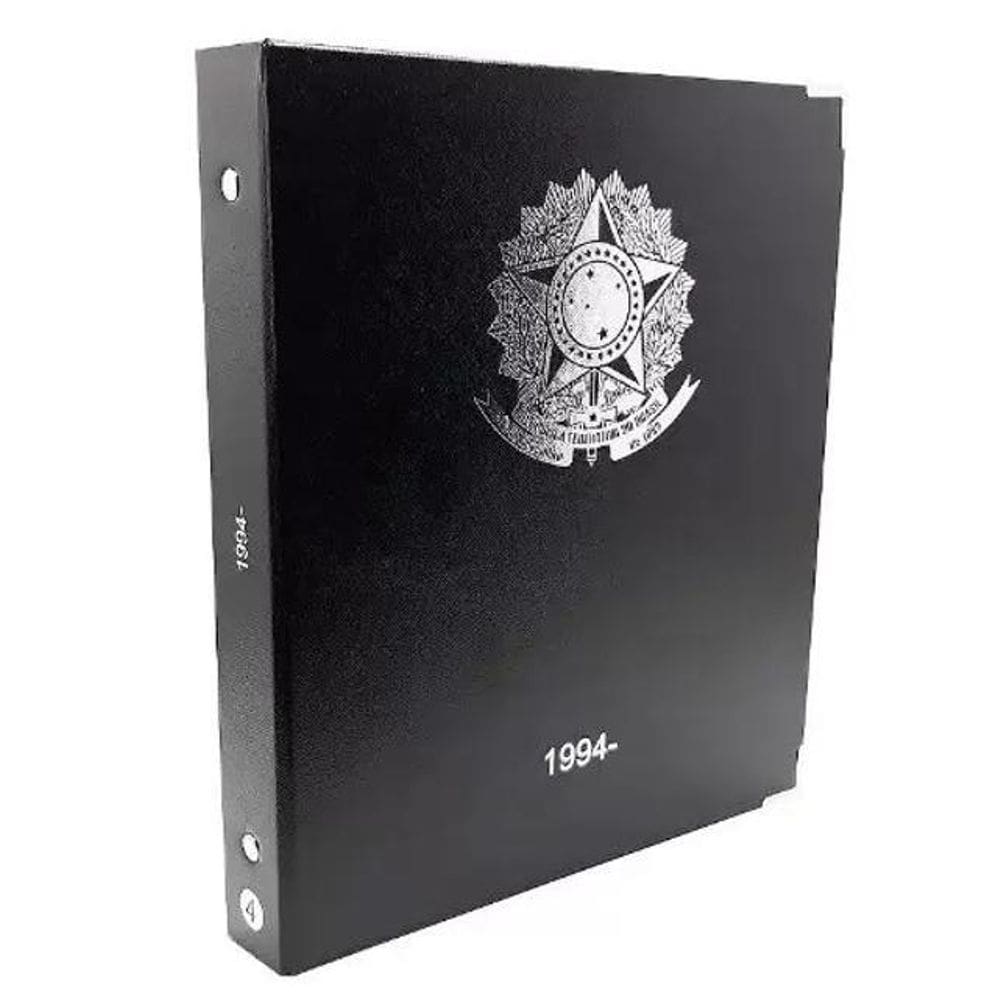 Álbum De Luxo Nº4 Para Moedas República Real 1994 - 2023