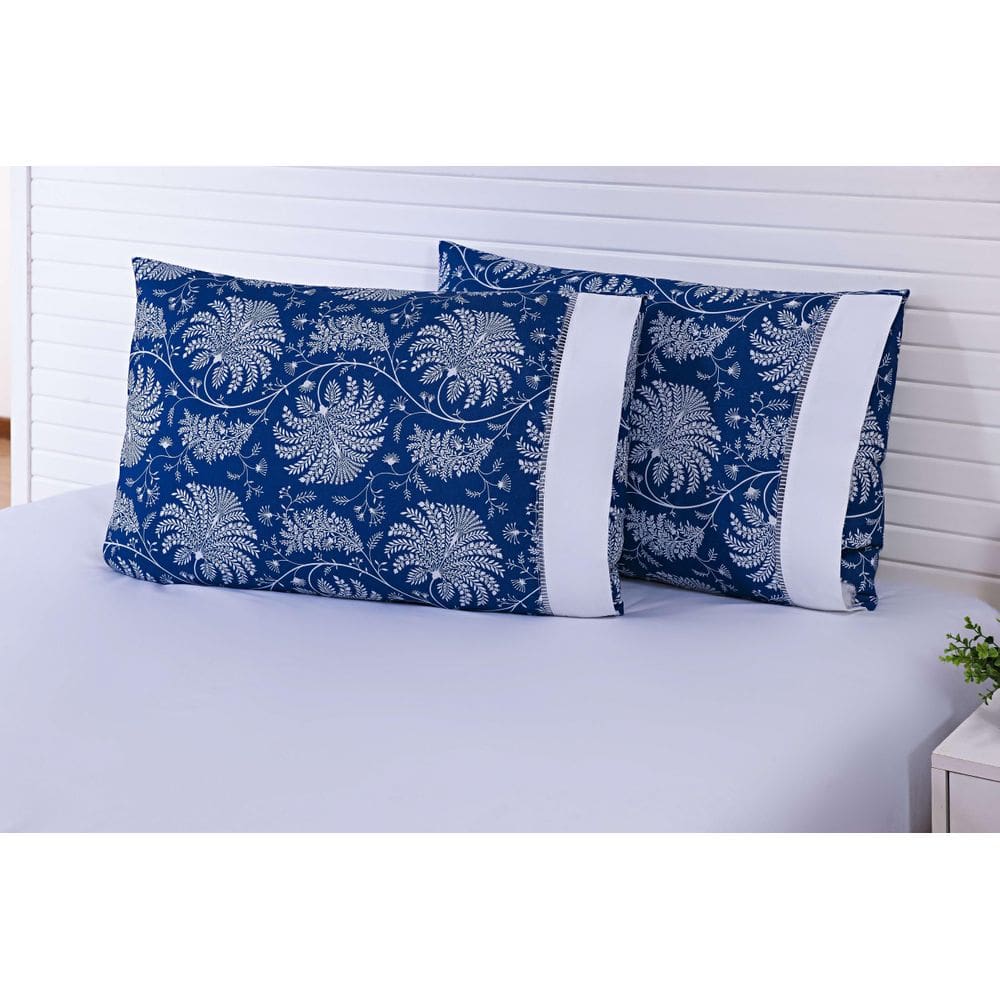 Jogo Lençol Casal 3 Peças  Algodão 150 Percal Ponto Palito