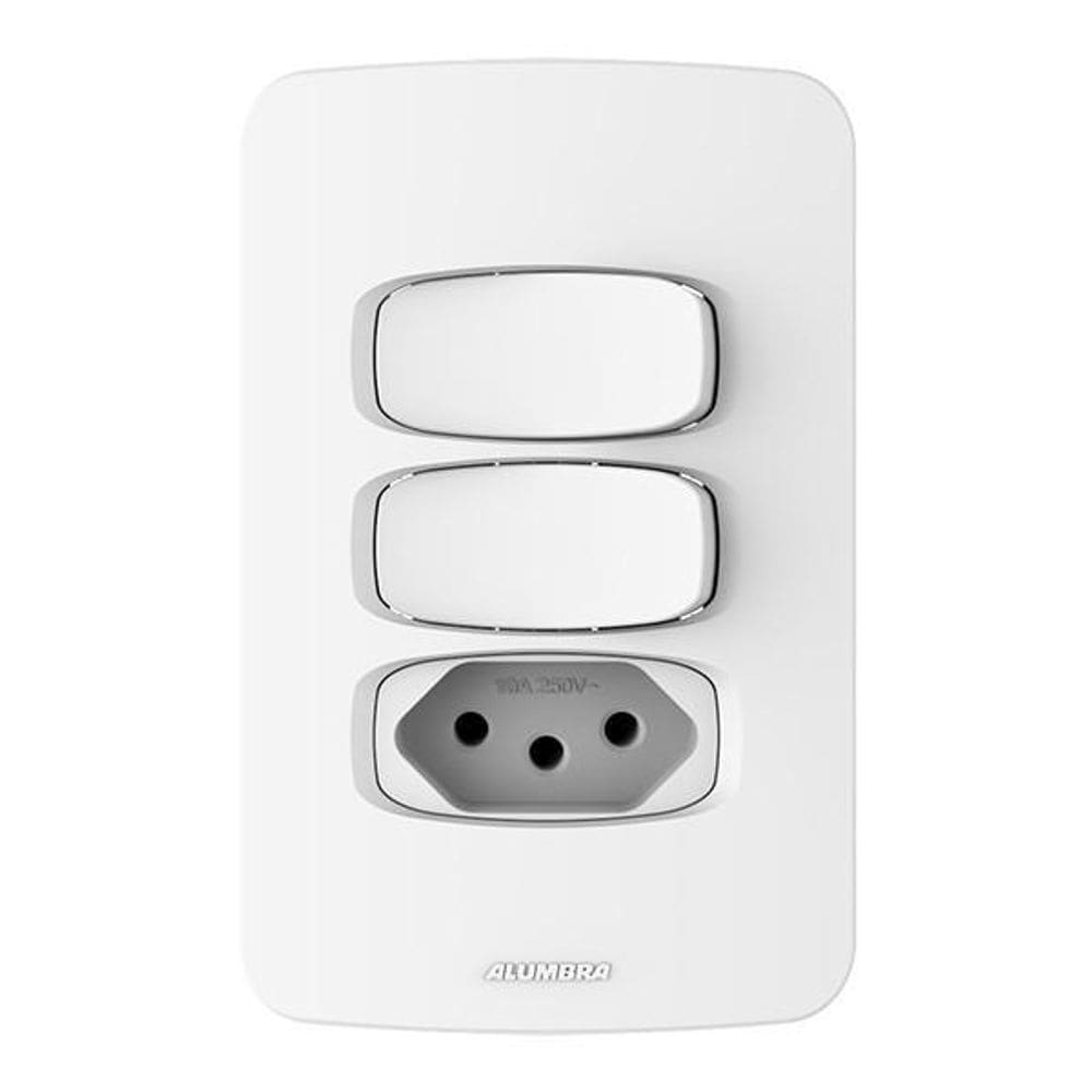 Conjunto 2 Paralelos + 1 Tomada 20A - Alumbra Gracia - G017