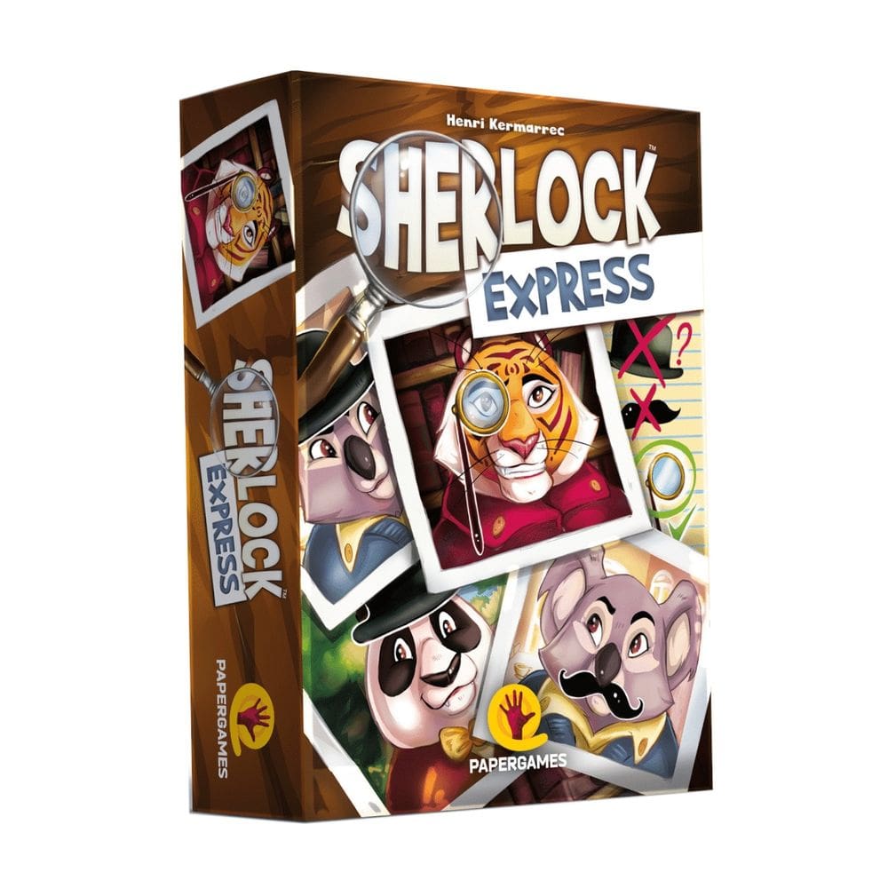 Jogo de Cartas Sherlock Express - PaperGames