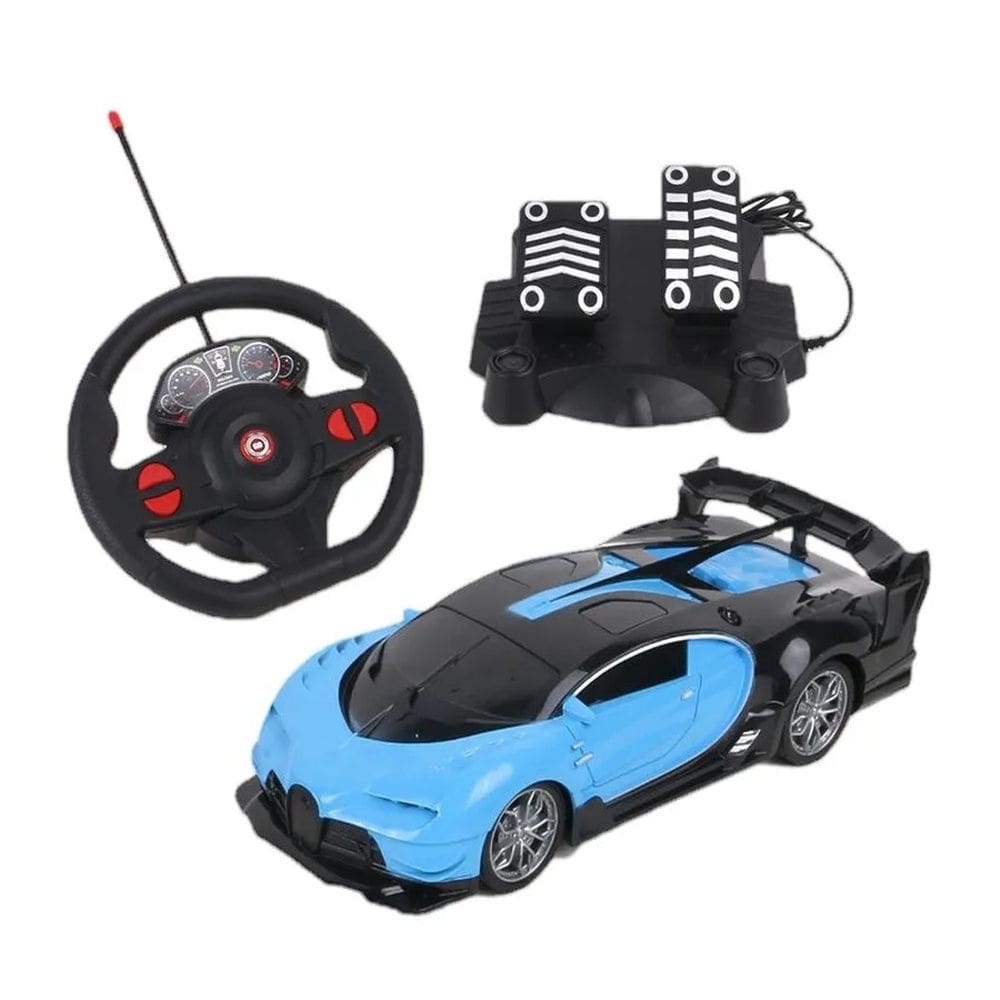 Carro Controle Remoto Racing Control Spark - Azul - Multikids