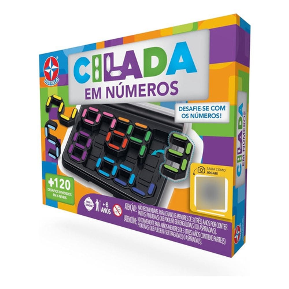 Jogo Cilada - Números - Estrela