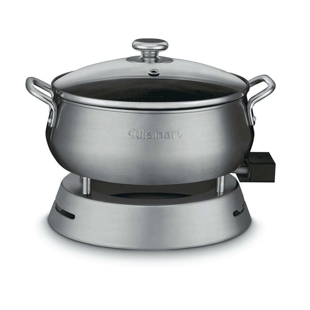 Panela Eletrica com Acessorios para Fondue Inox 127V Prata Cuisinart - CFO-50CBBR
