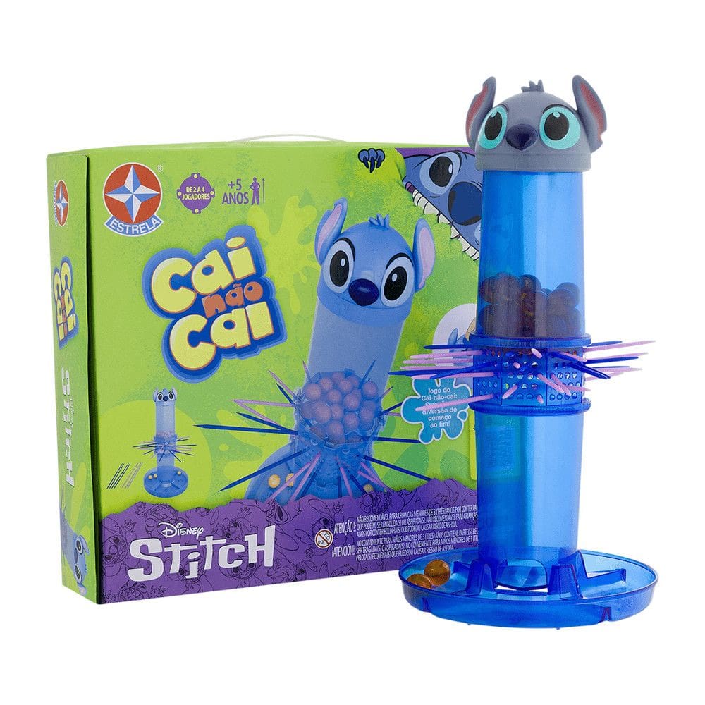 Jogo Cai Não Cai Stitch - Estrela
