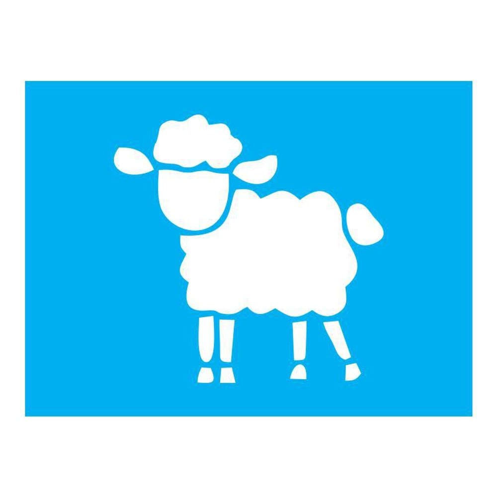 Stencil Tamako Ovelha - 15X20Cm - Ref A3045