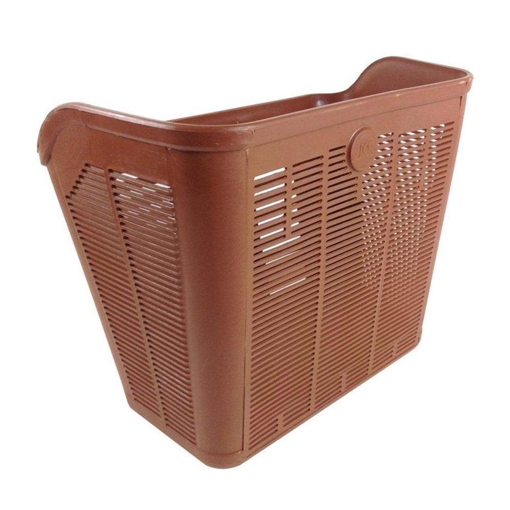 Cesta Bicicleta Marrom JKS, Resistente, Adaptável