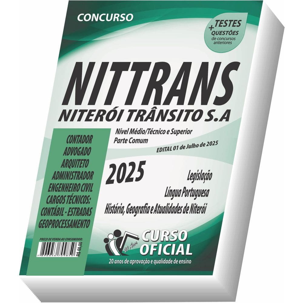 Apostila Nittrans Nível Médio/Técnico E Superior Parte Comum