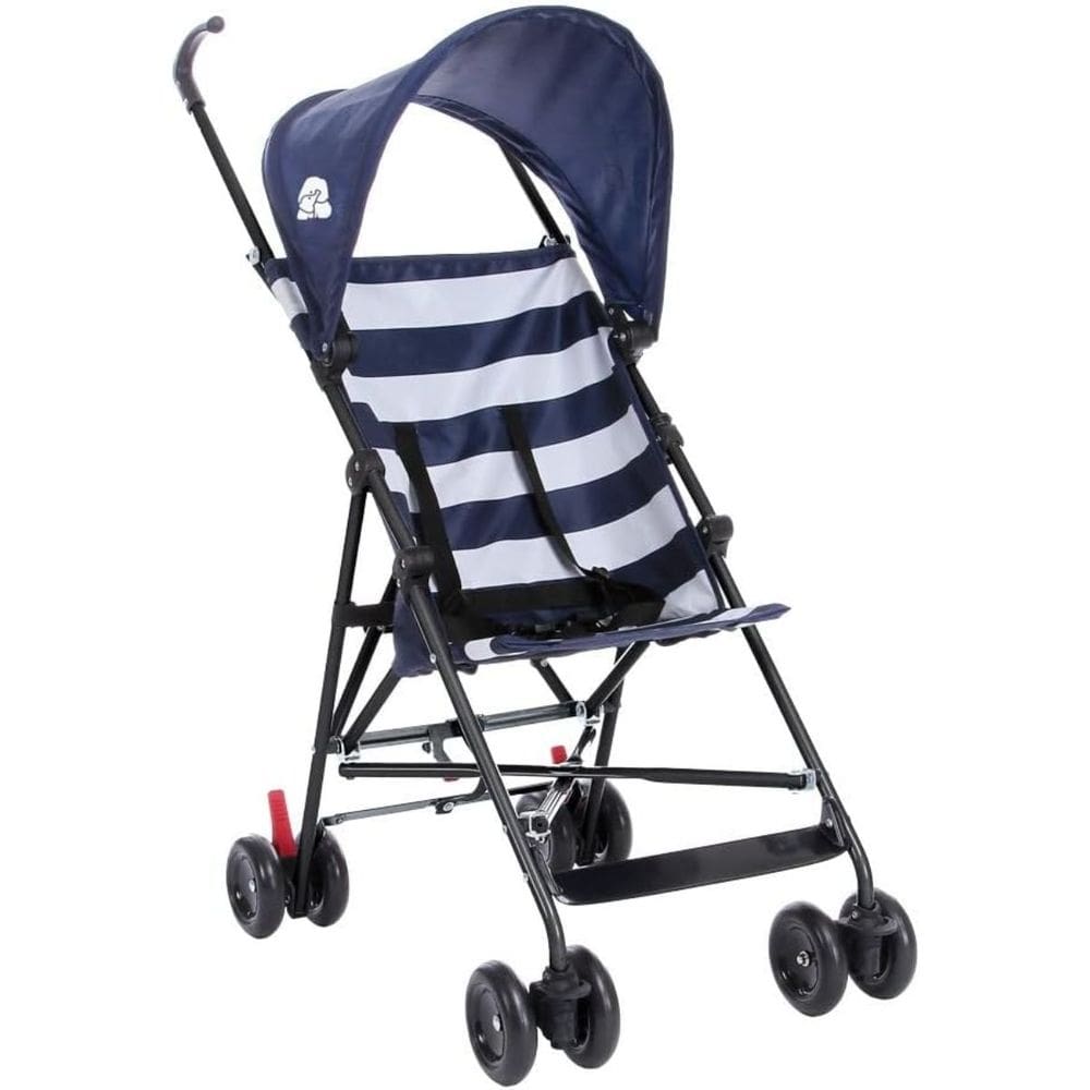 Carrinho de Bebê Guarda Chuva Malibu com Cinto 5 Pontos Rodas Duplas Compacto Multi