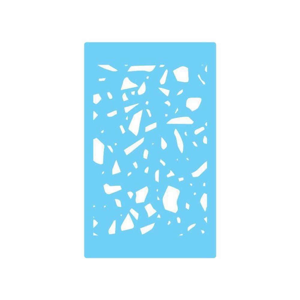 Stencil De Parede Tamako Estampa - 55 X 90Cm - Ref 419