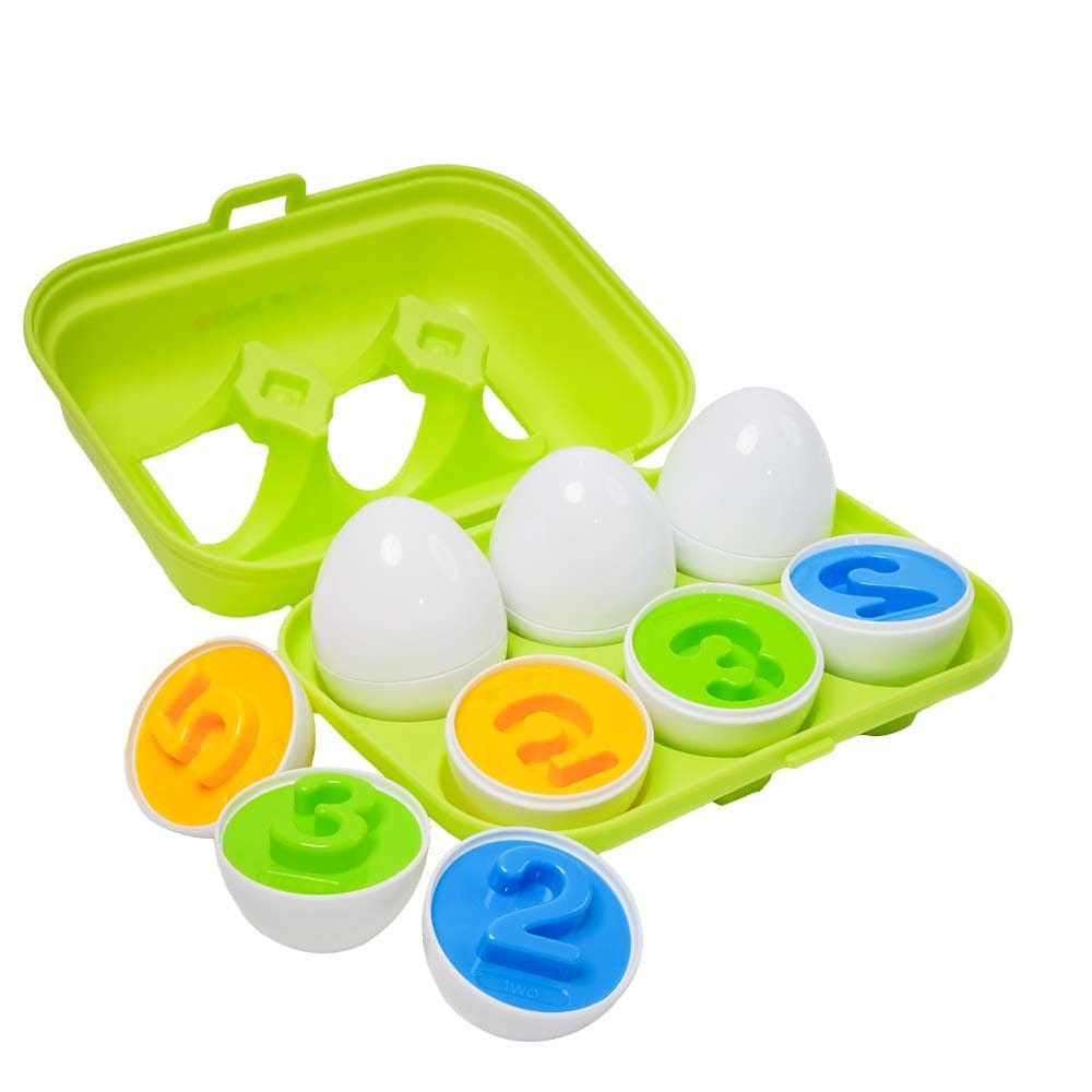 Jogo Educativo de Encaixar Number Eggs Educa Play - Polibrinq