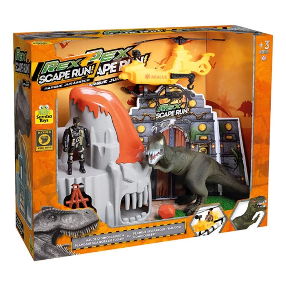 Parque Jurássico Dino Scape Run - Samba Toys