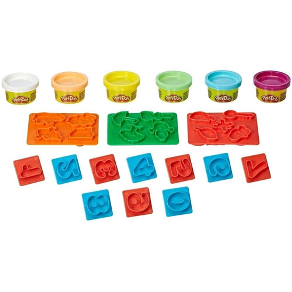 Conjunto Play-Doh - Formas e Números - Hasbro