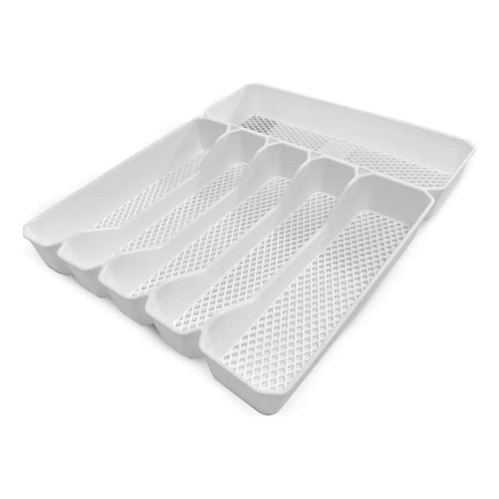 Porta Talheres Branco - 6 Divisórias - Paramount