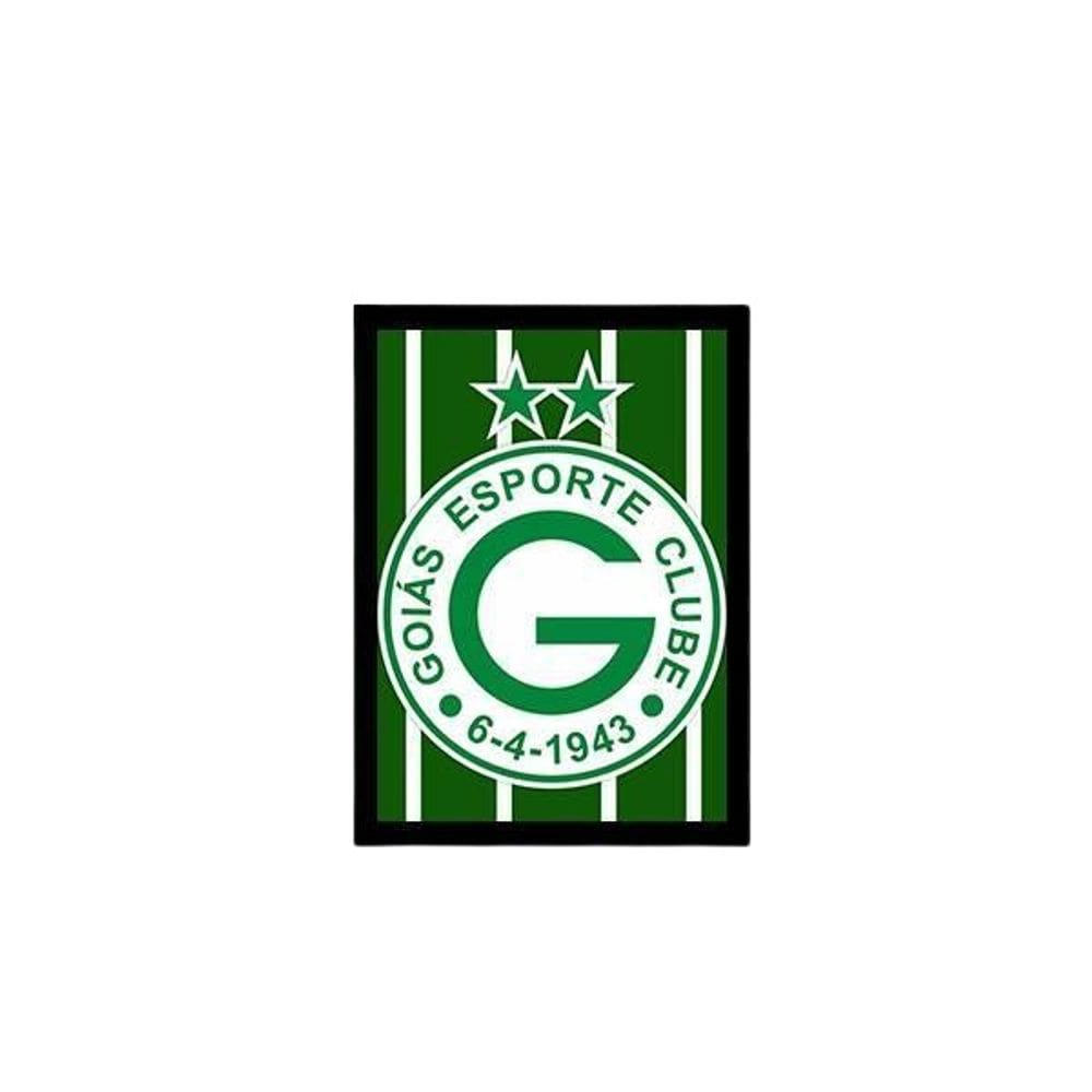 Quadro Escudo Goiás Ec 24X18Cm - Com Vidro