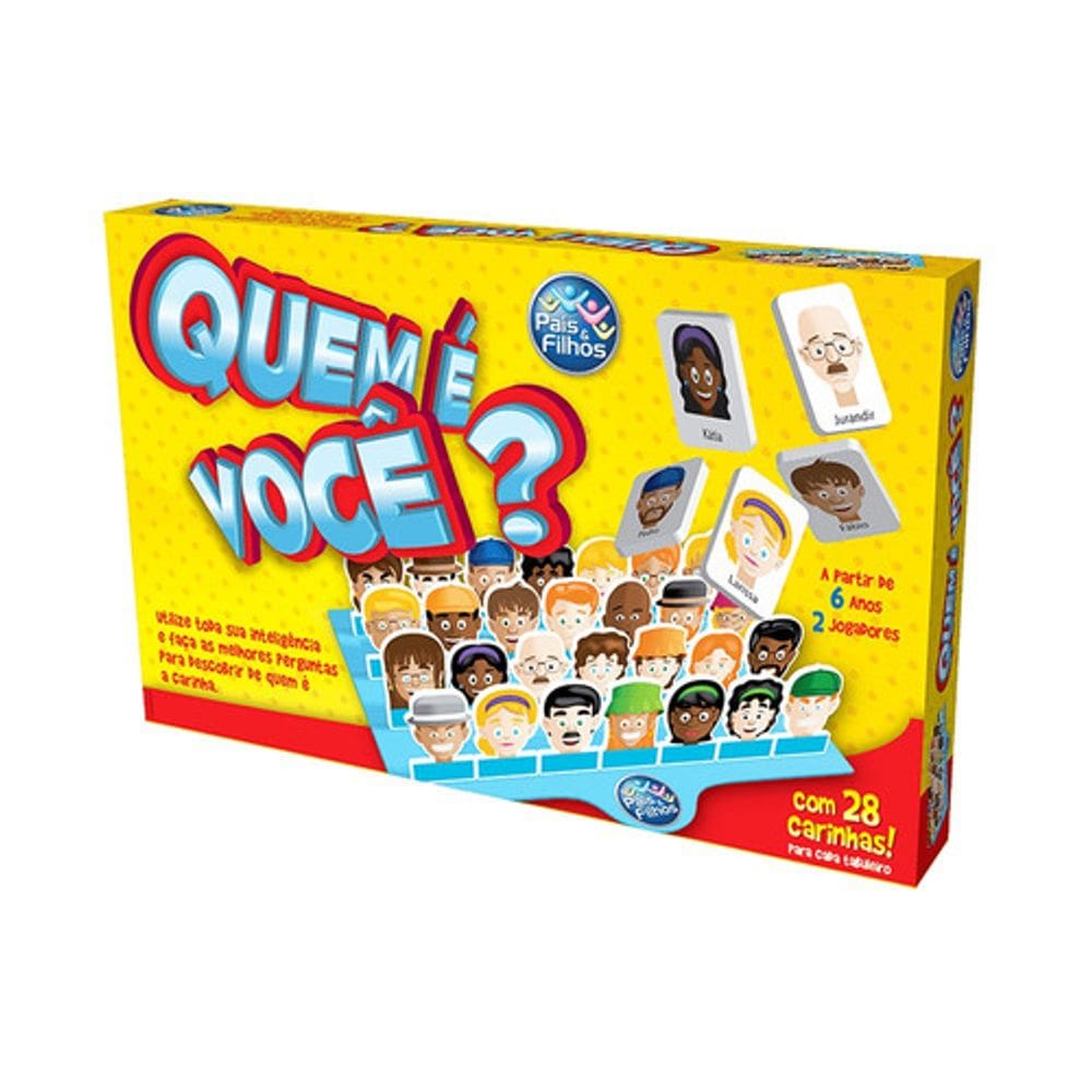 Jogo Quem é Você? - Pais e Filhos