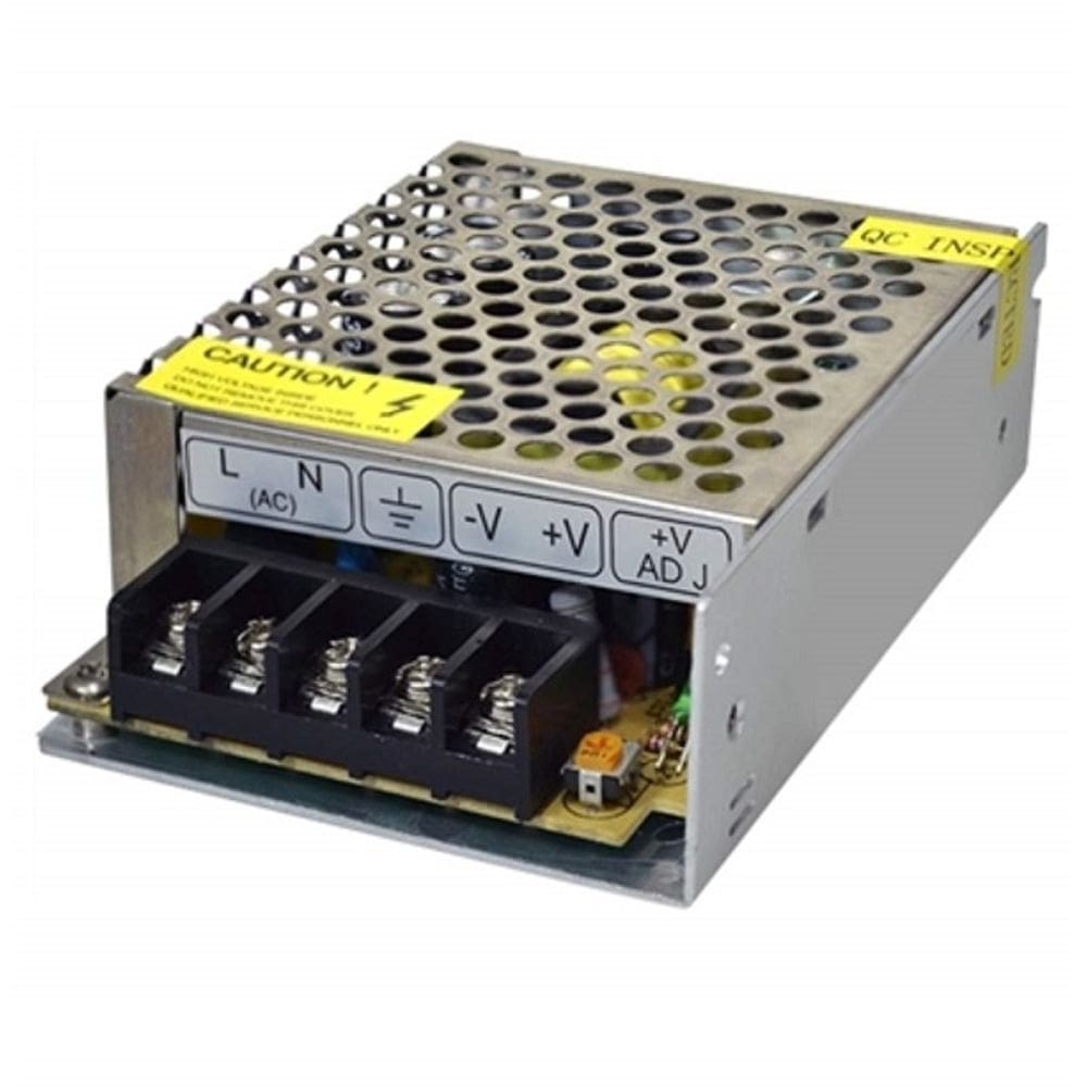 Fonte Chaveada 5A 60W 12V Fita De Led Som Automotivo Cftv