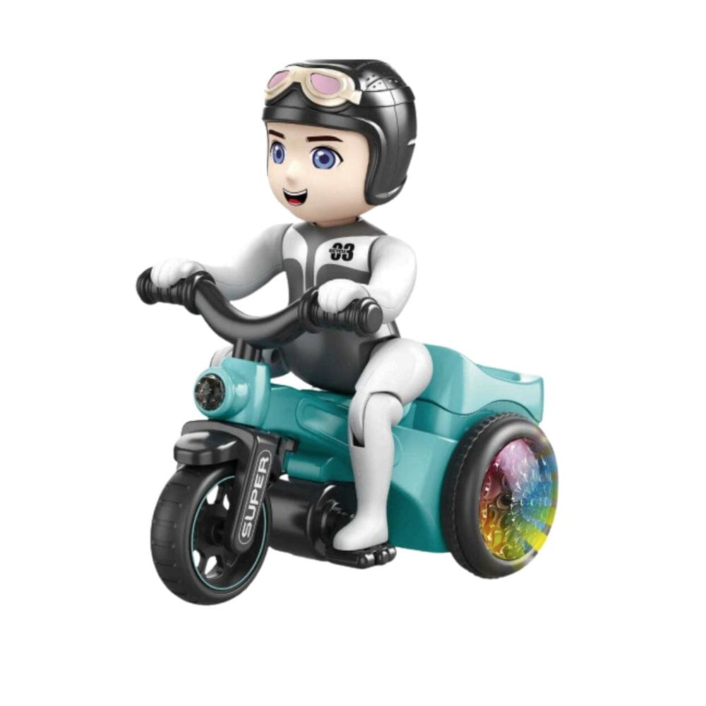 Boneco com Triciclo Musical Luz e Som - Jmd Toys