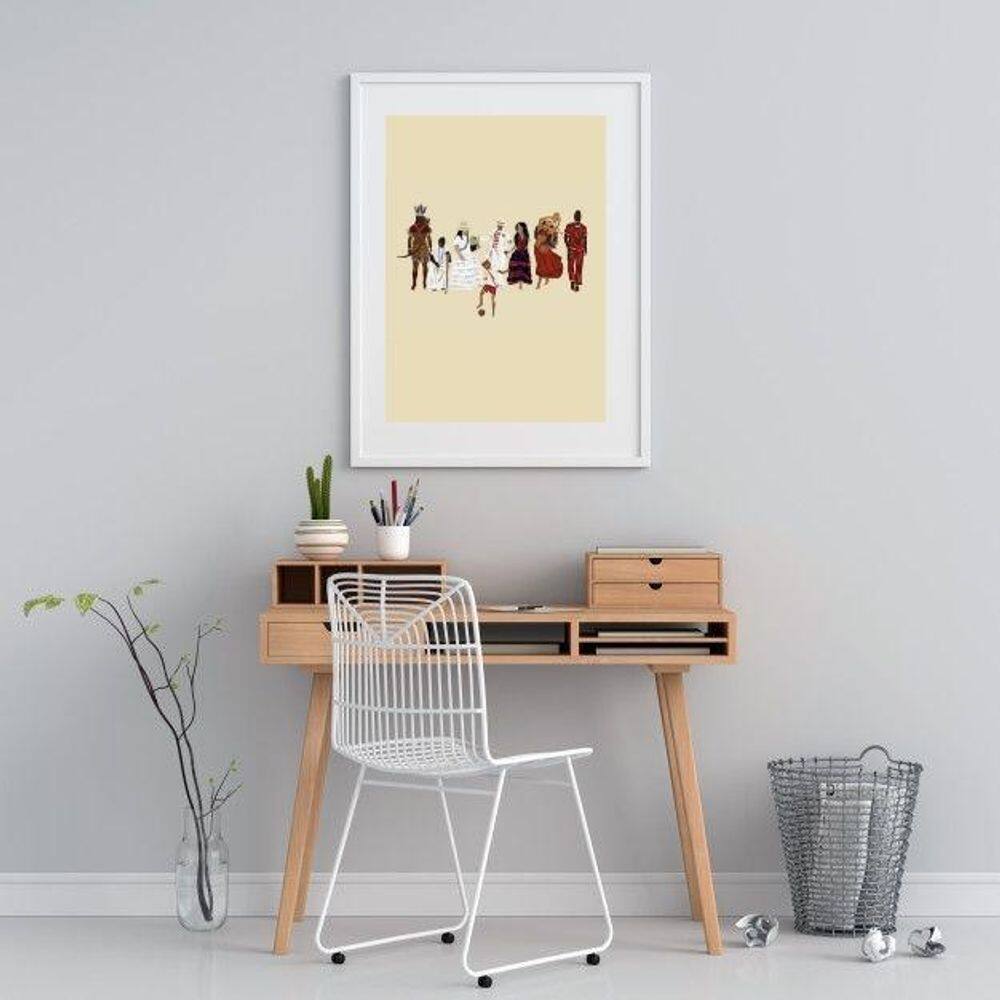 Quadro Decorativo Entidades Umbanda - 60X48Cm