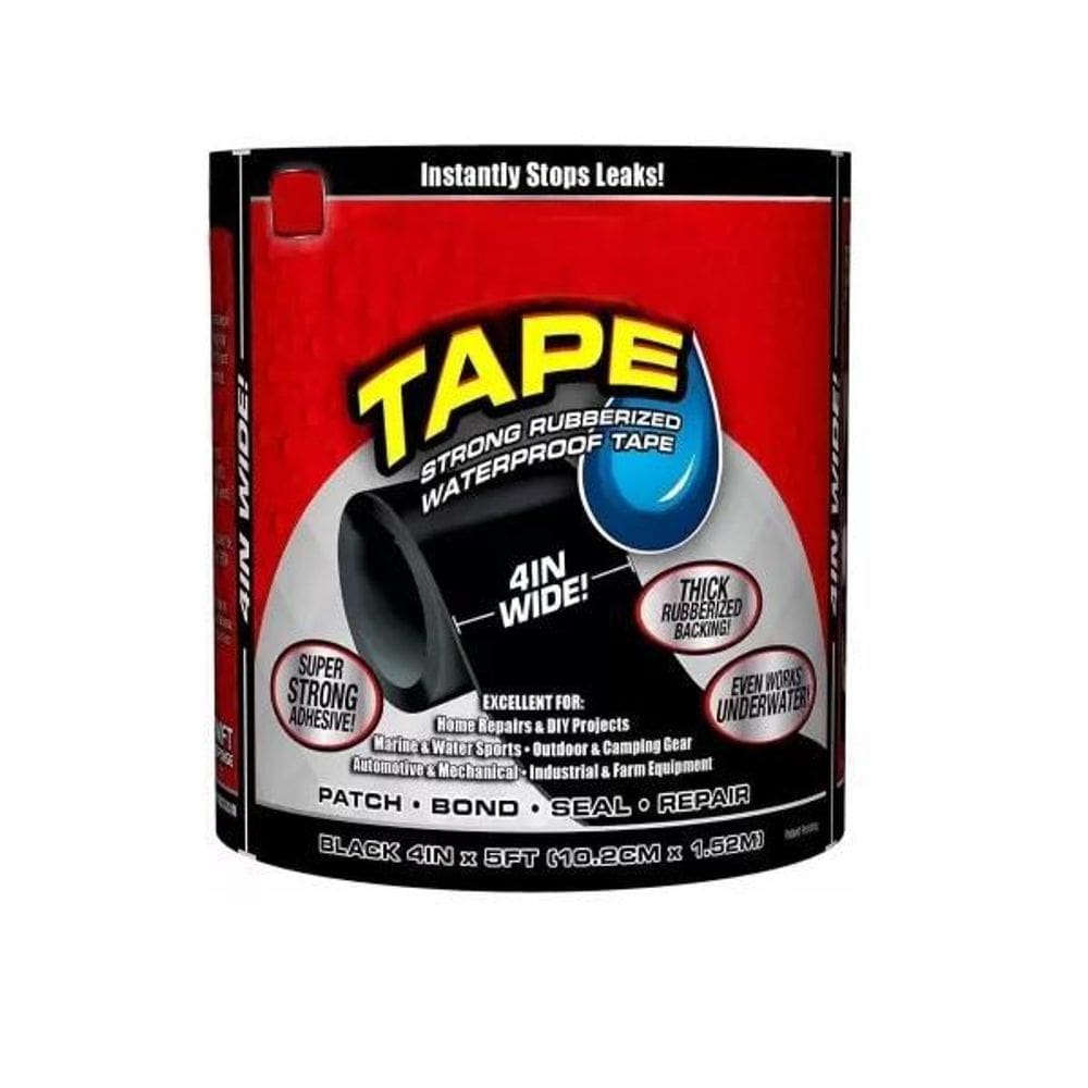 Fita Adesiva Para Reparos Fles Tape Black