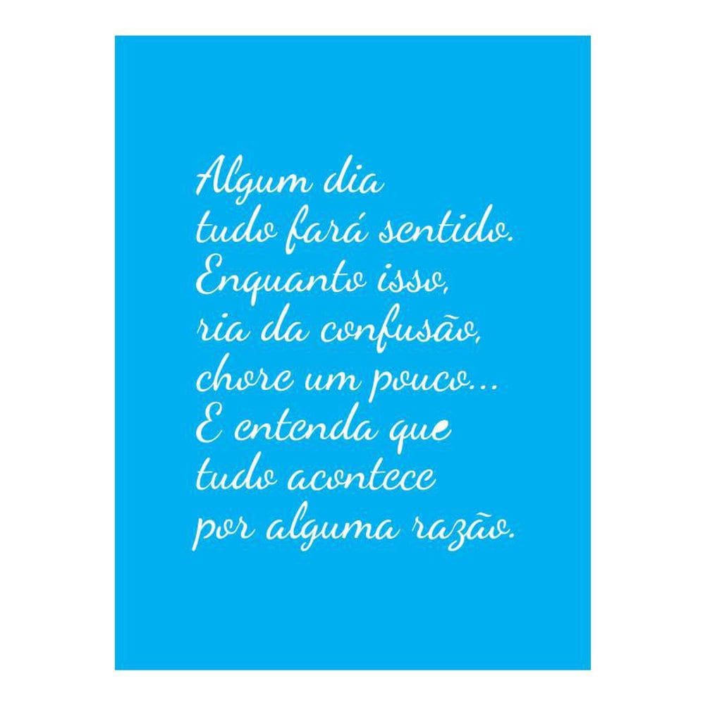 Stencil Tamako Algum Dia - 15X20Cm - Ref A2443