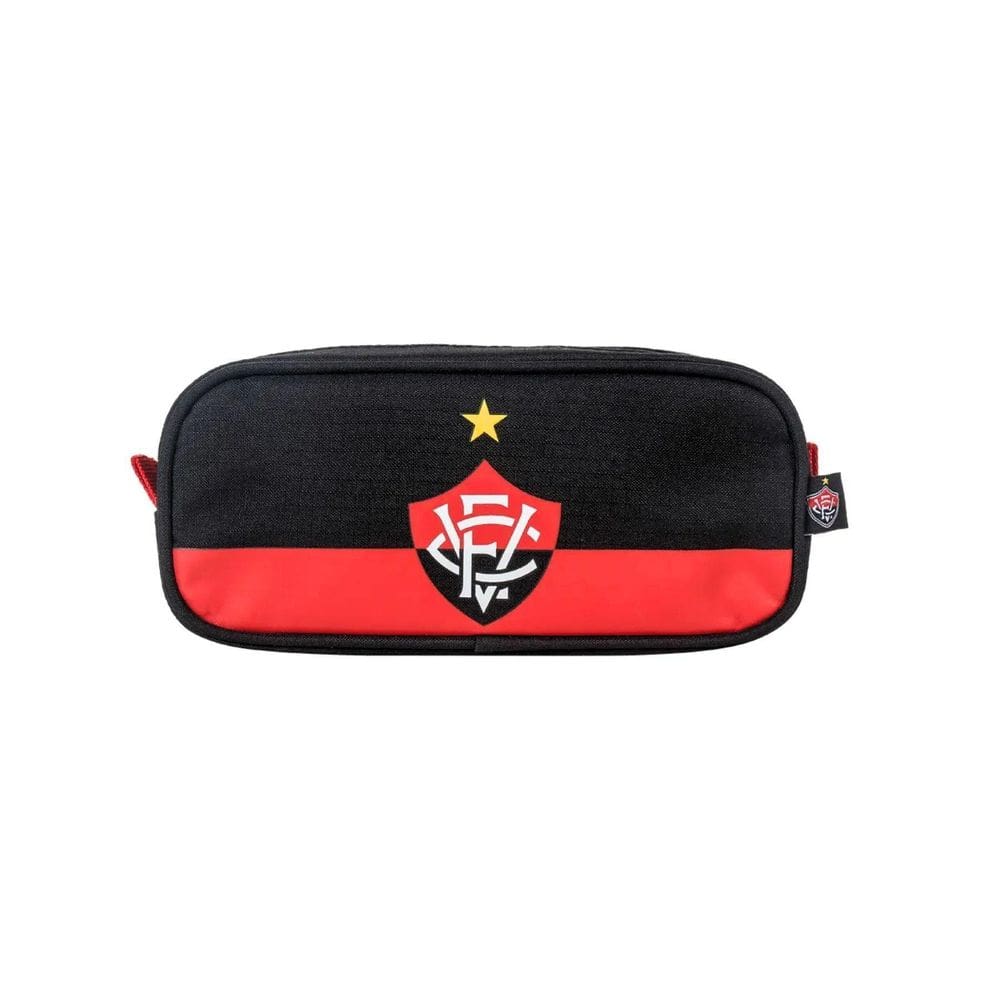 Estojo Escolar Penal Duplo Futebol Time Vitória 16564