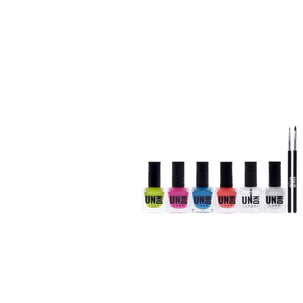 Kit de Esmaltes UN/DN LAQR Washed Out com 6 Cores